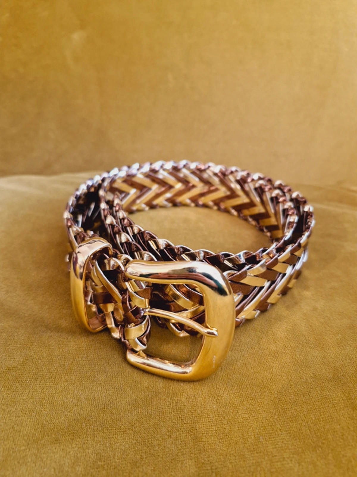 Gold Plaited Belt