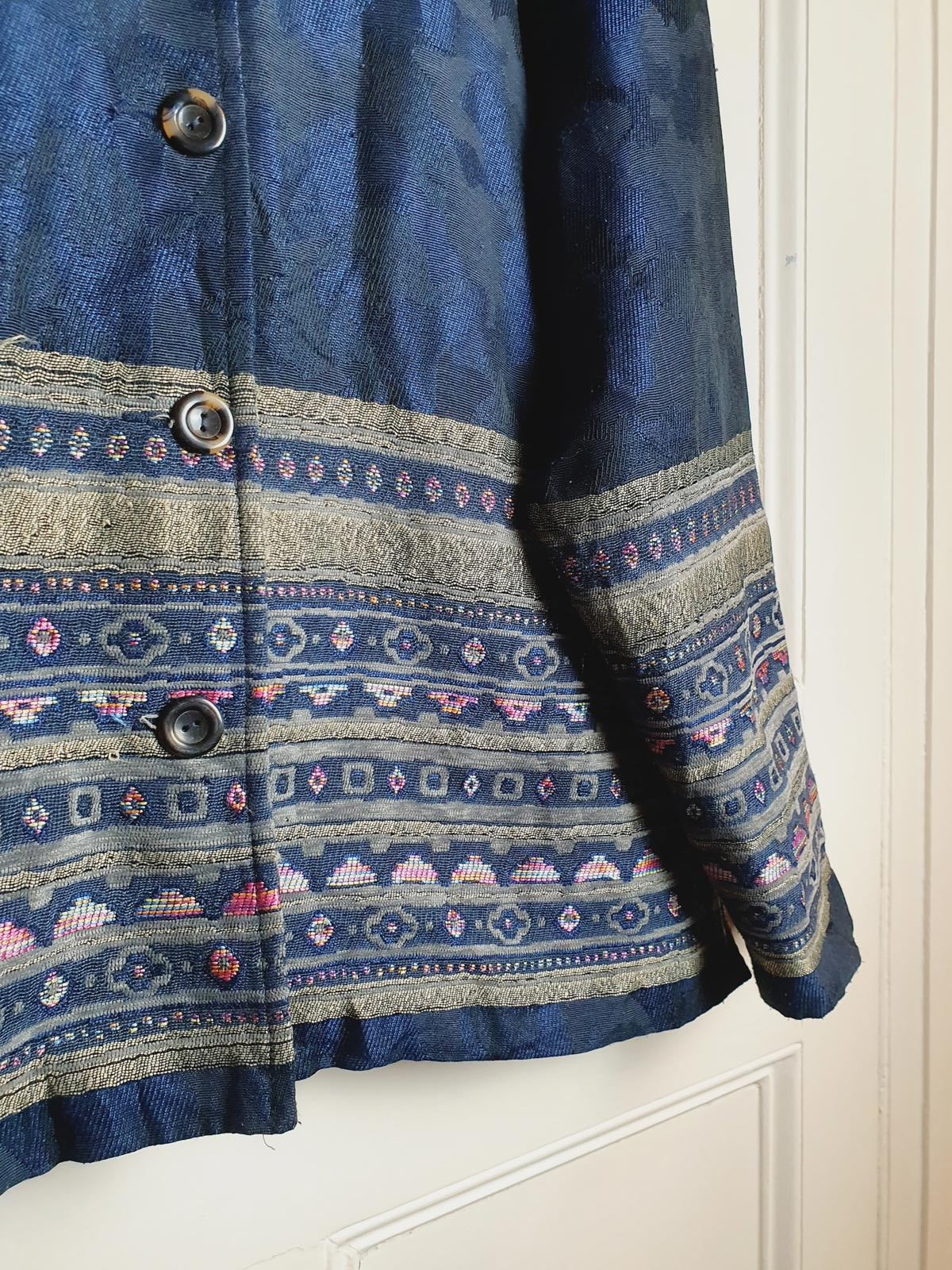Boho Navy Jacket XL