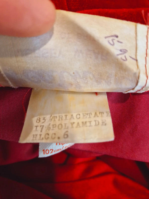 1970s Velvet Skirt M UK12