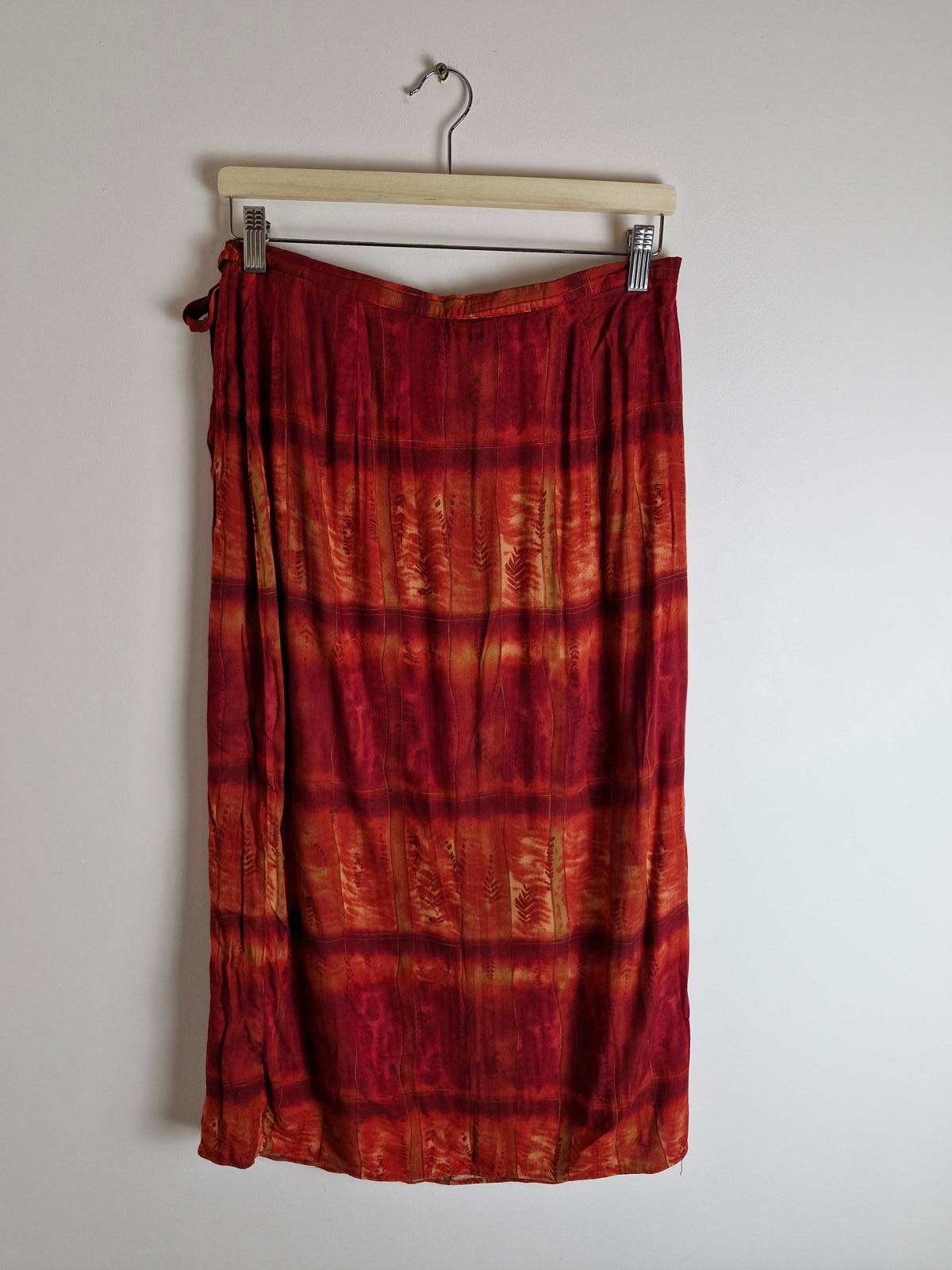 Wrap Slip Skirt UK14 M L