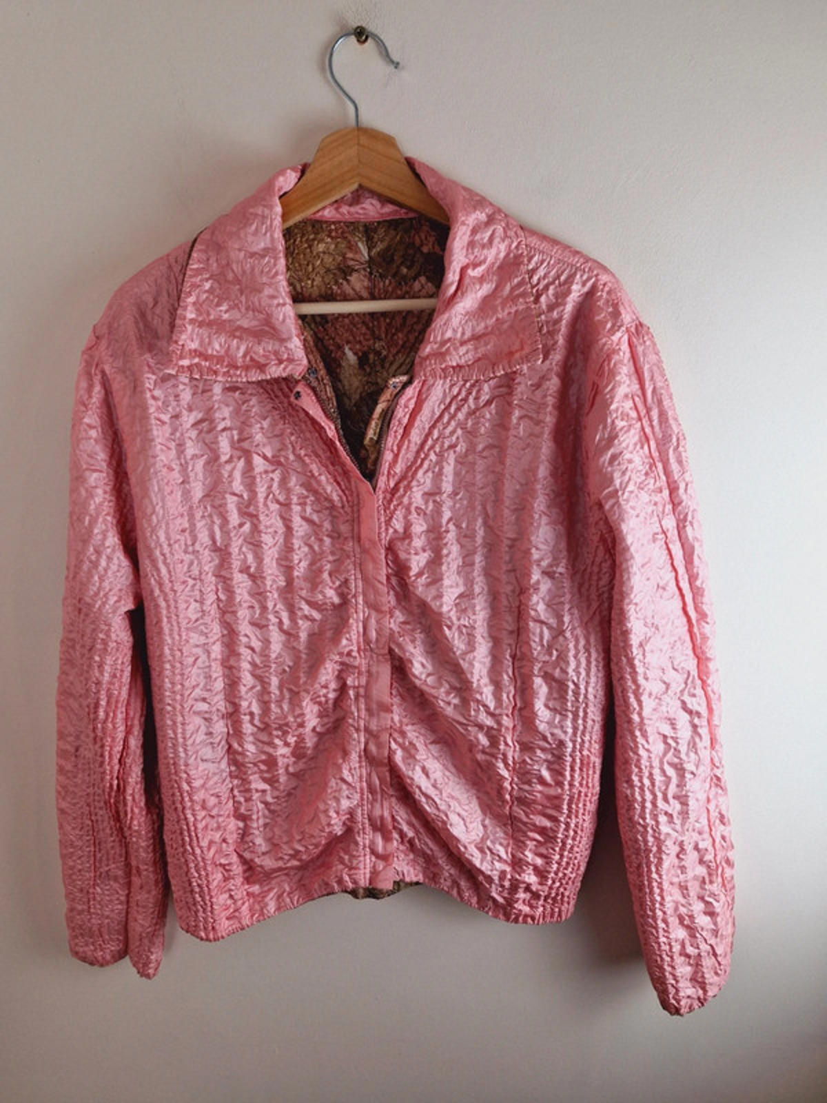 Reversible Quilted Bomber Jacker UK14 M L