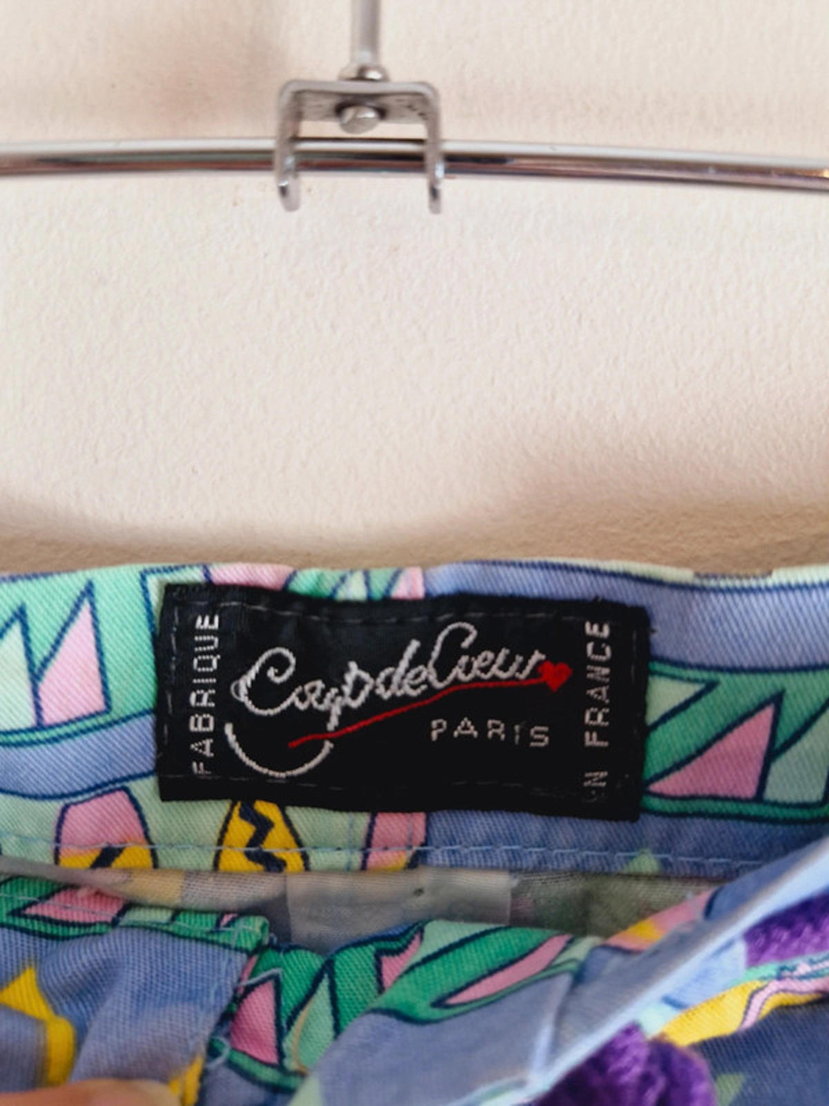 Funky Cotton Trousers L
