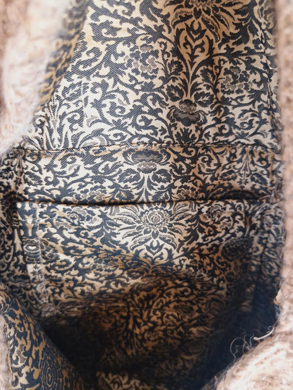 Handknitted Mohair Blend Bag