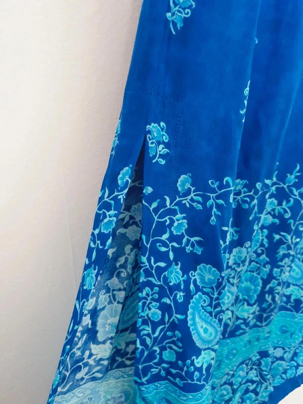 1990s Long Slip Skirt M L