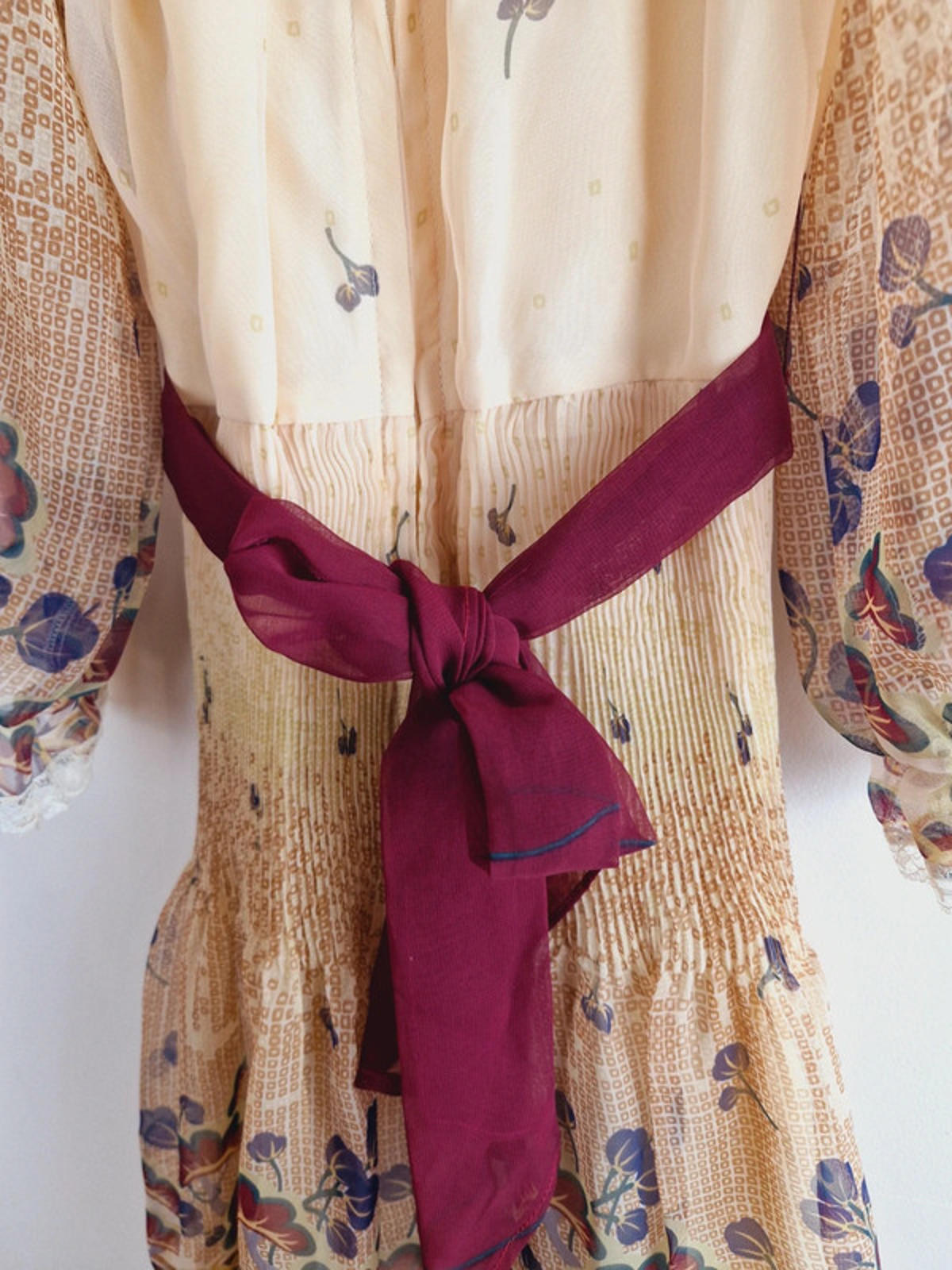 1970s Long Dress Age 7