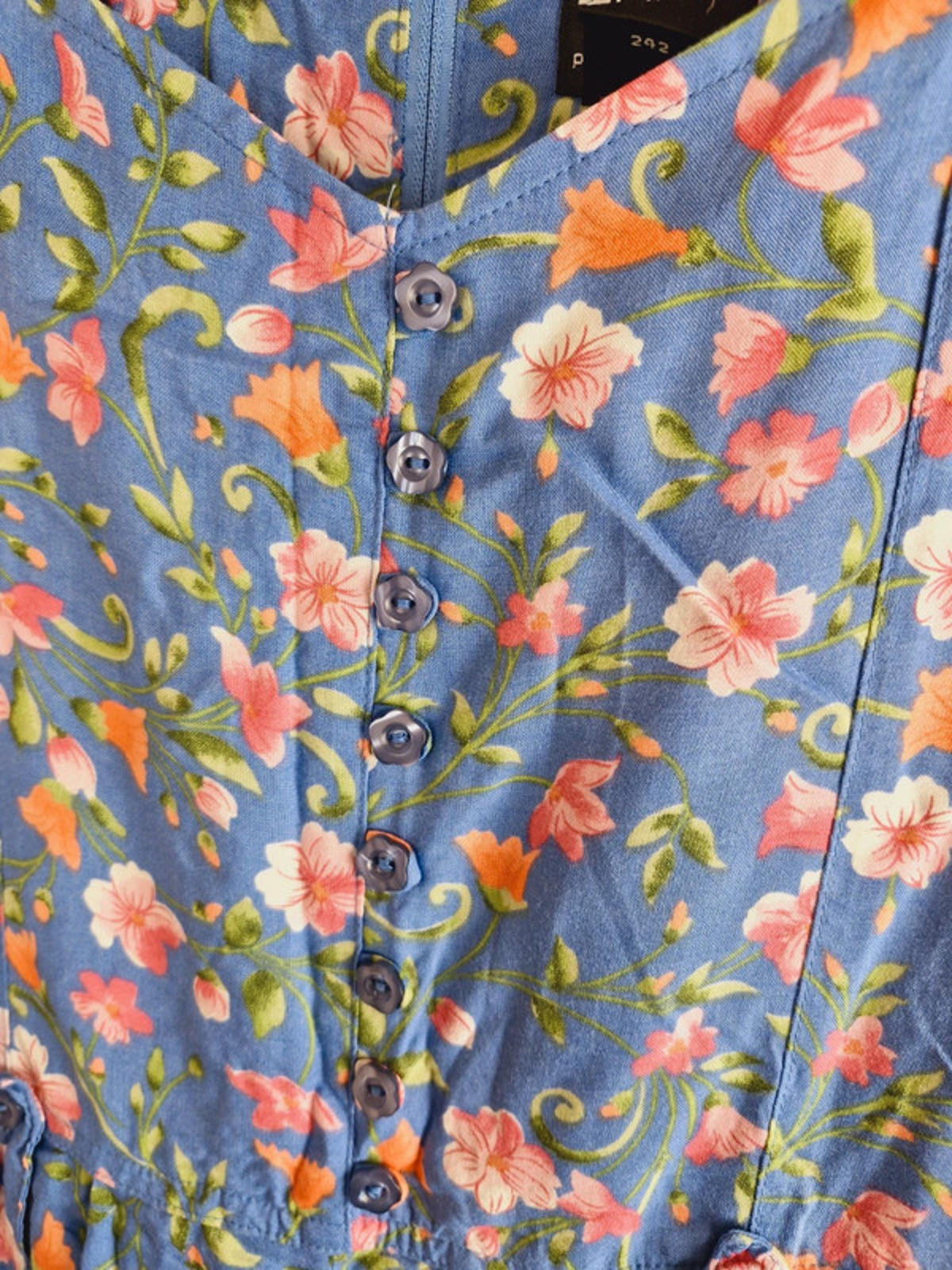 Floral Summer Dress M Petite