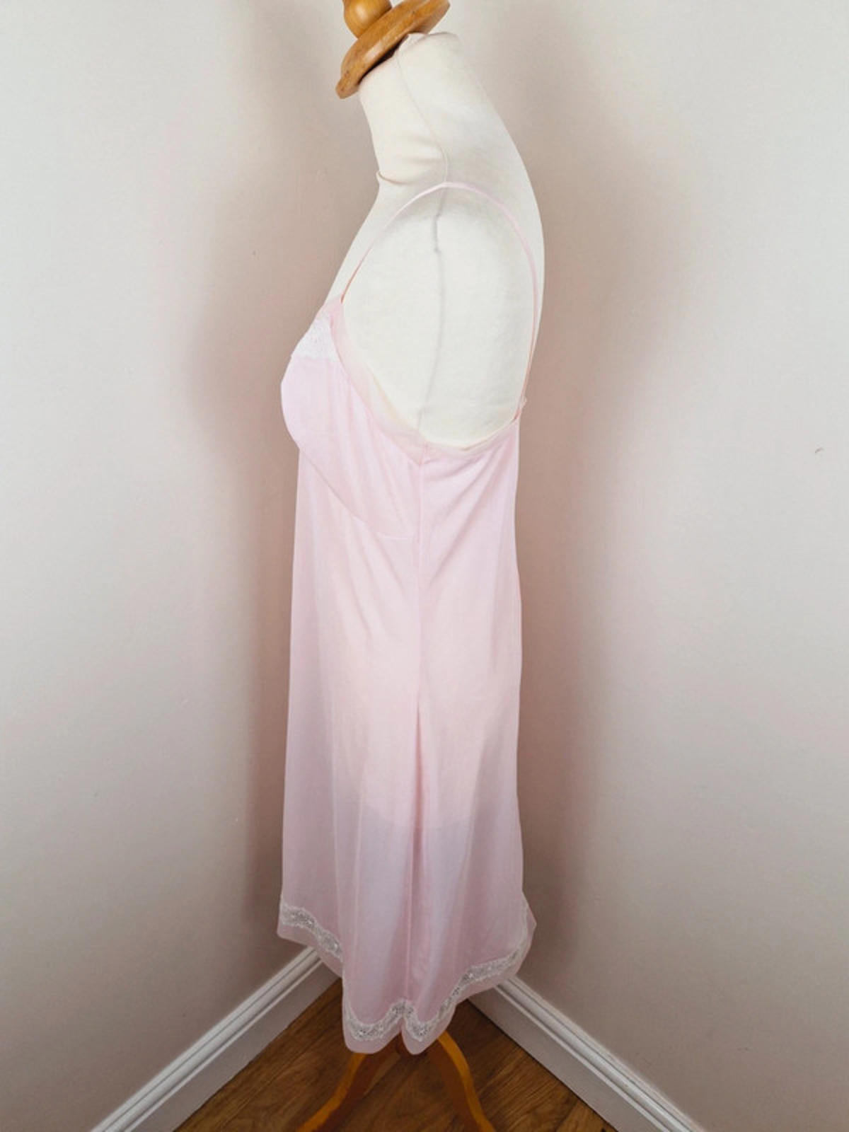 1960s Night Slip Dress S UK8