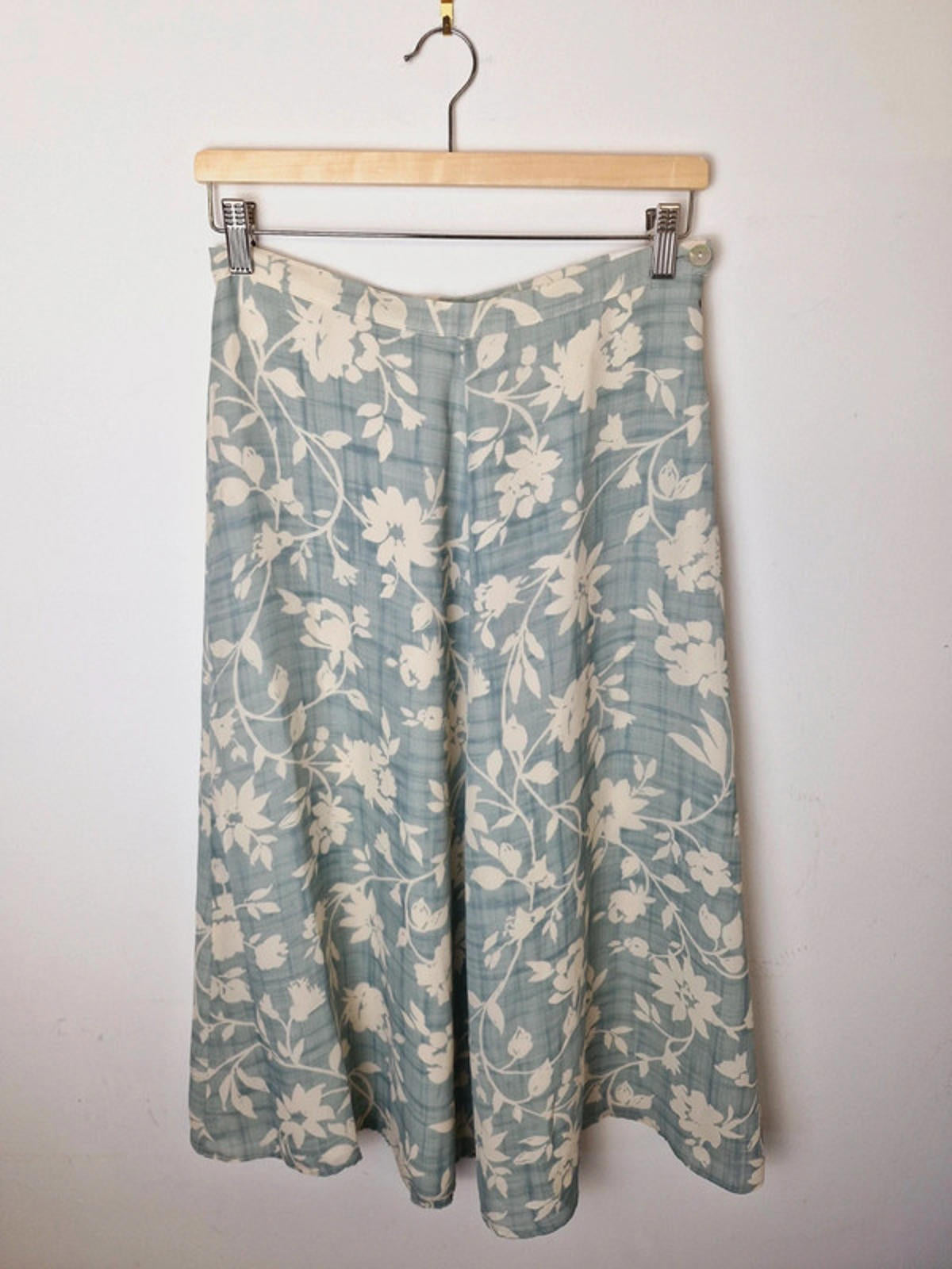 Womens Vintage Laura Ashley Long Aline Midi Skirt S