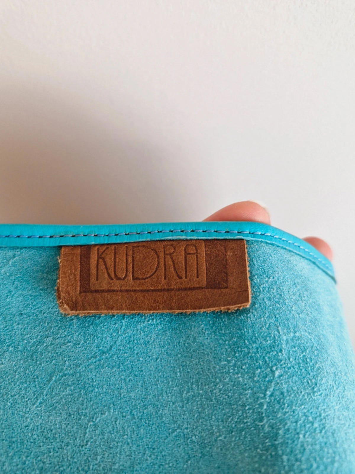 Y2k Leather Turquoise Belt
