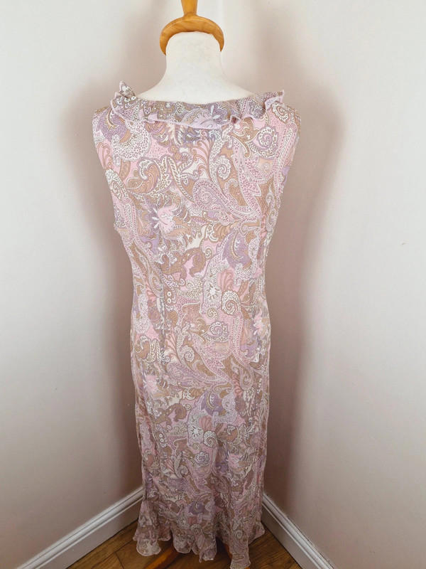 Paisley Slip Dress XL UK18
