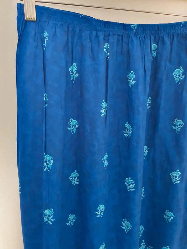1990s Long Slip Skirt M L