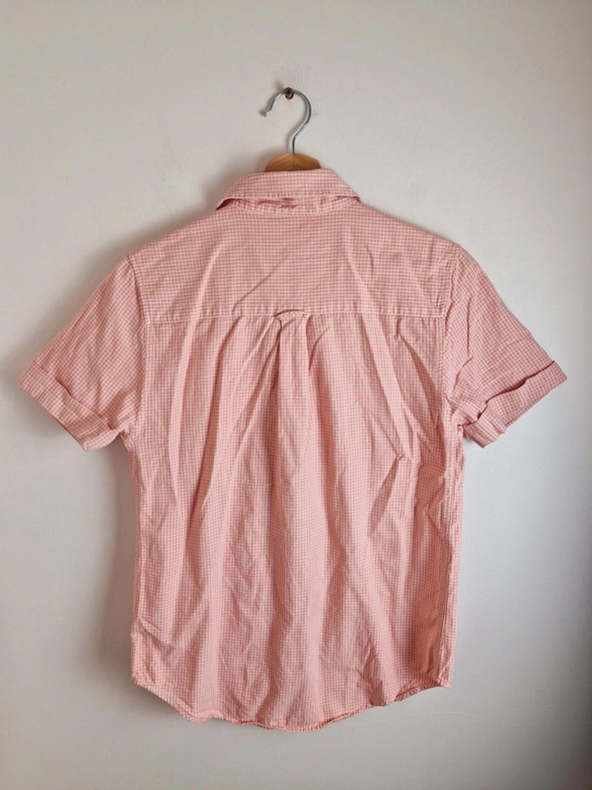 Gingham Cotton Shirt S