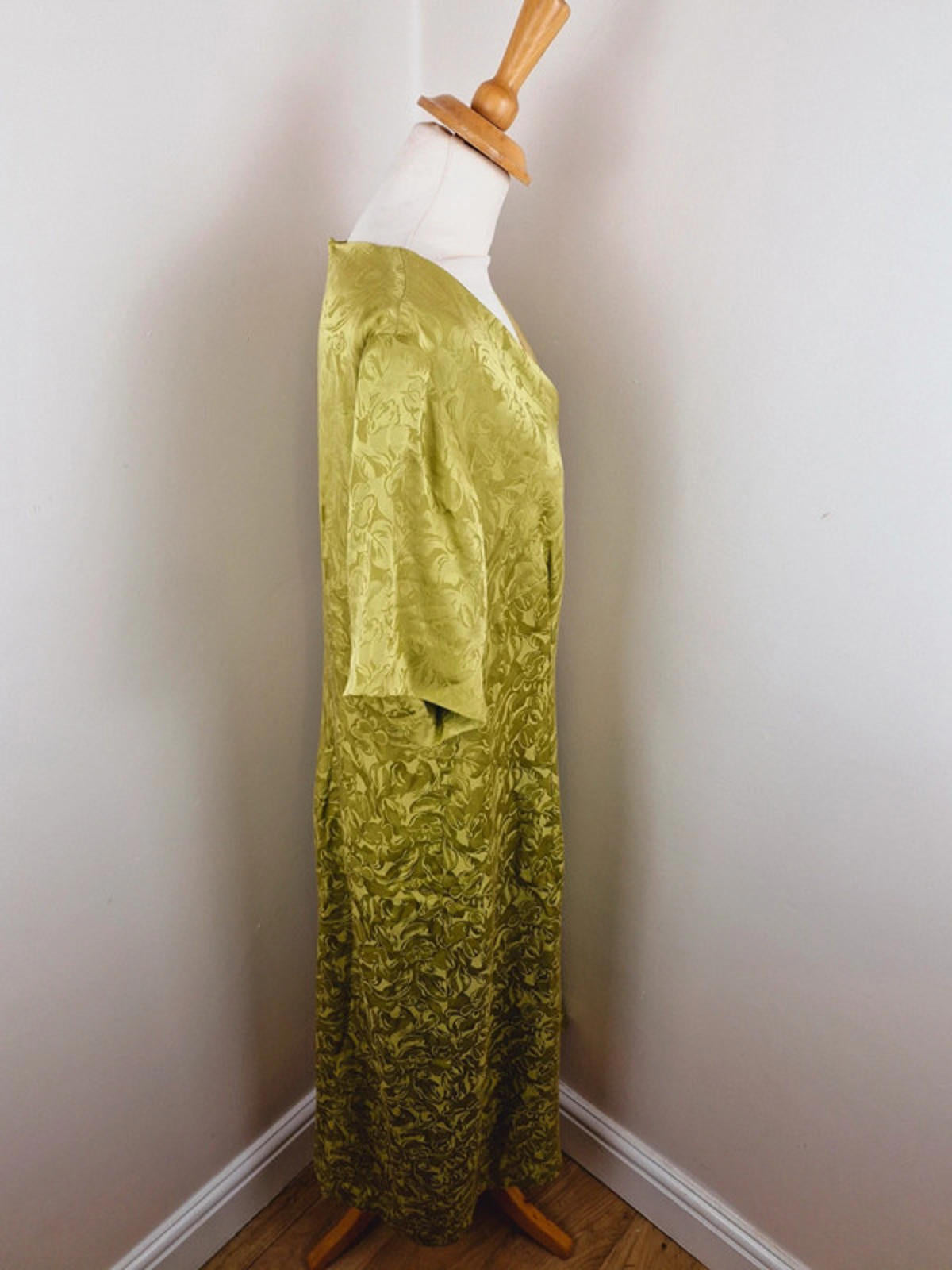 Satin Long Dress L