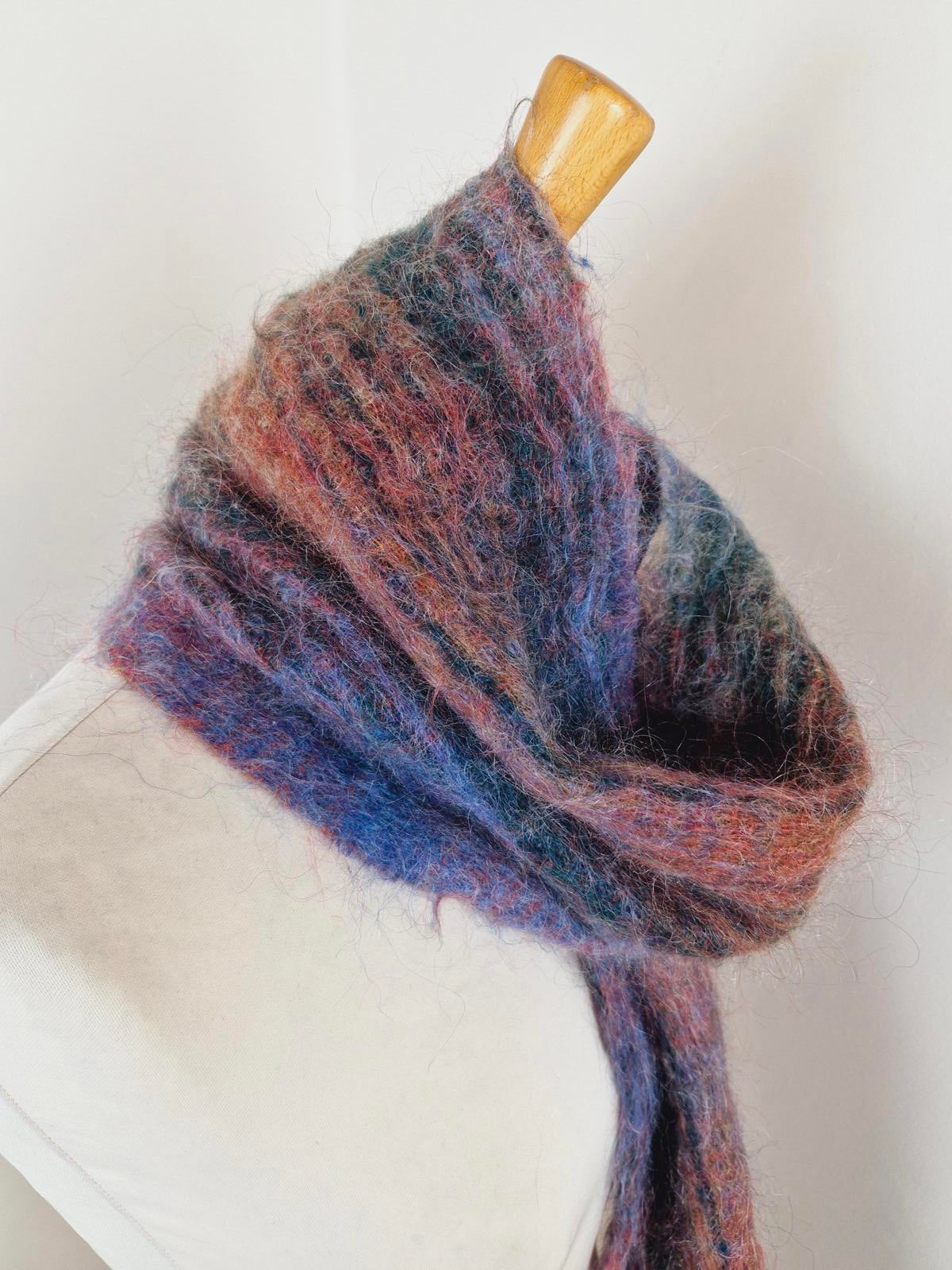 Mohair Pastel Scarf