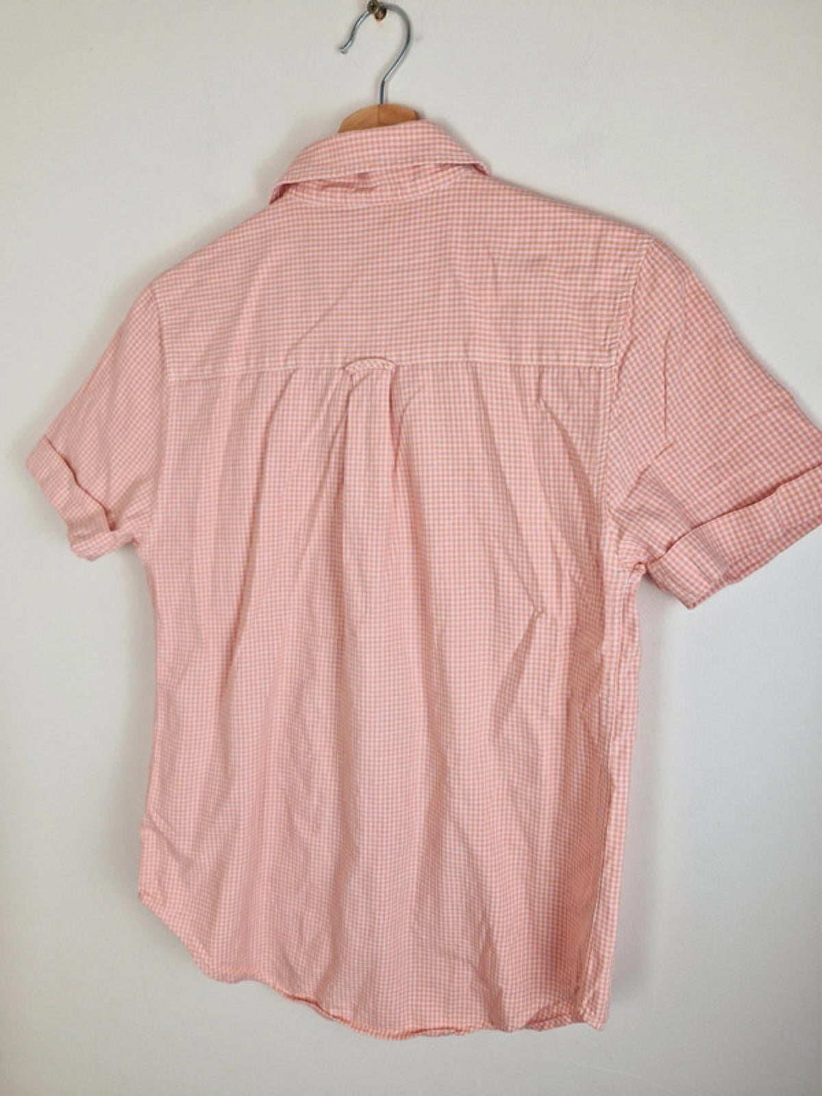 Gingham Cotton Shirt S