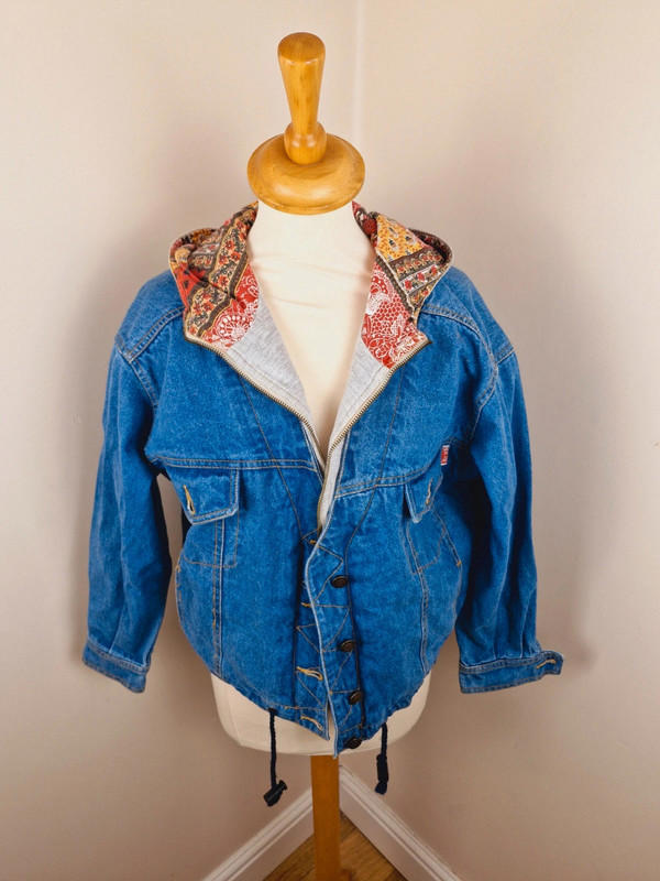 90s Denim Jacket S M