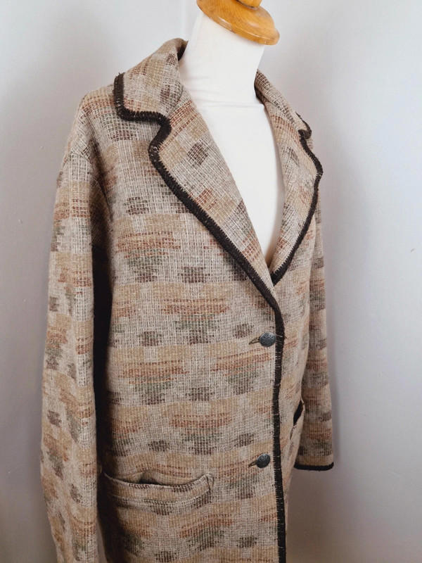 Woolrich Wool Blend Boho Coat L