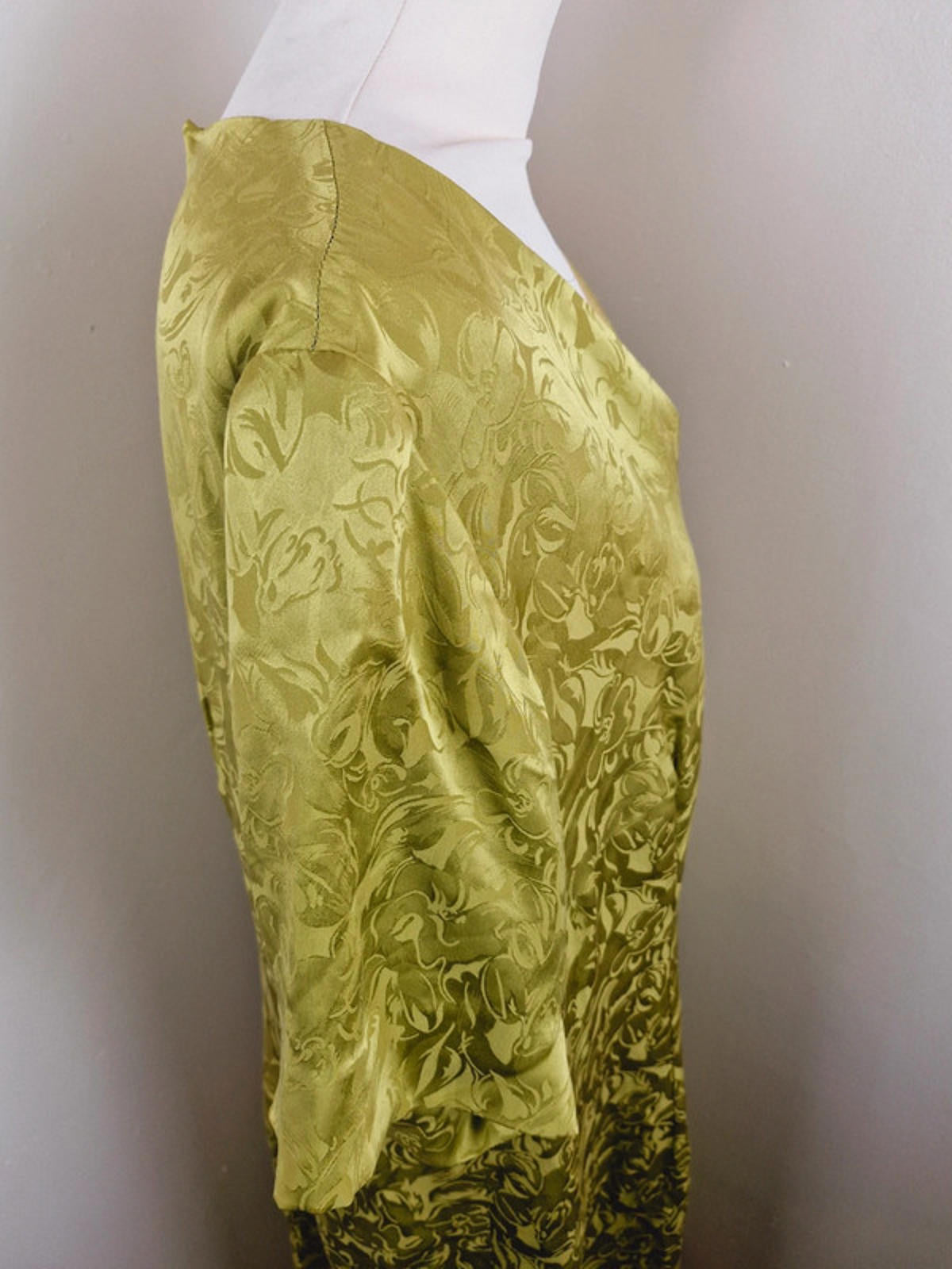 Satin Long Dress L