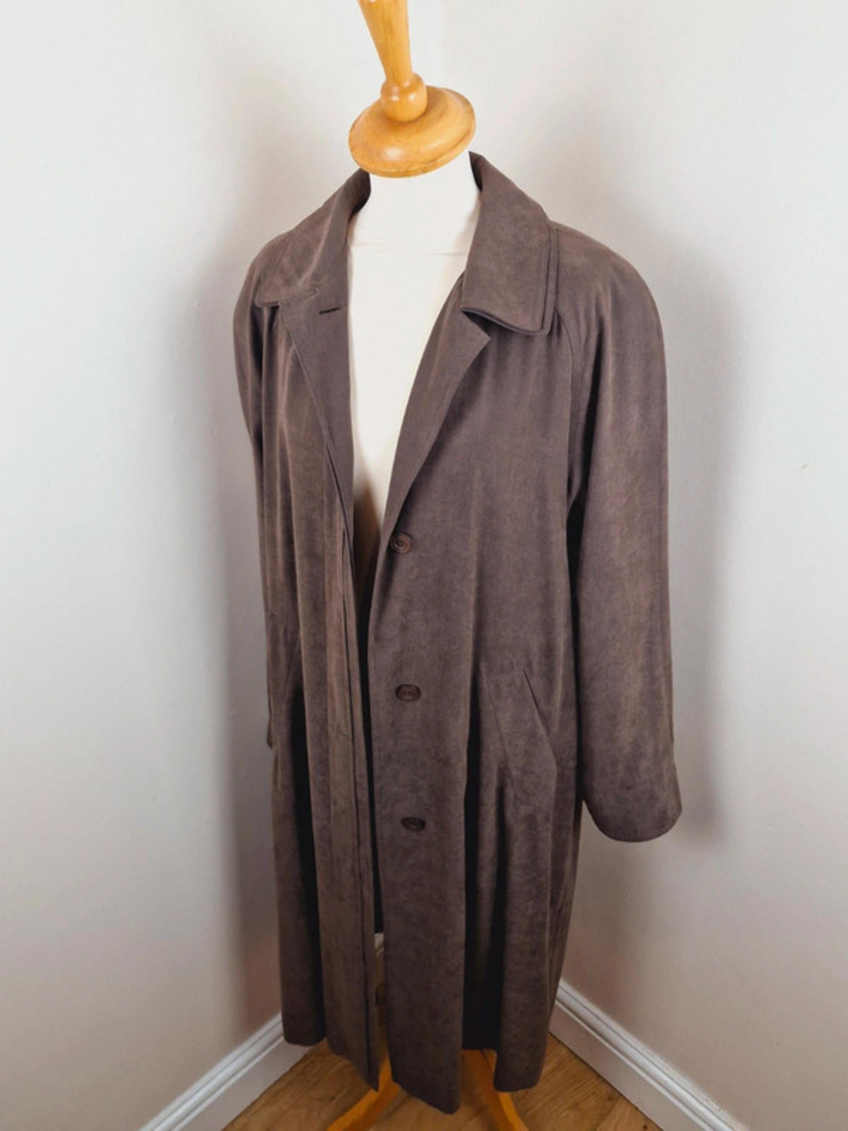 Womens Vintage Dannimac Long Trench Coat Jacket Mac M