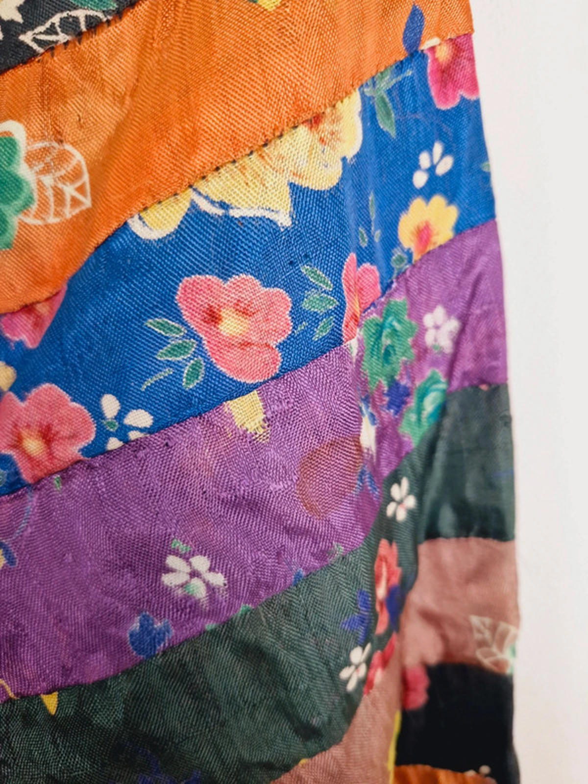1970s Patchwork Jacket S