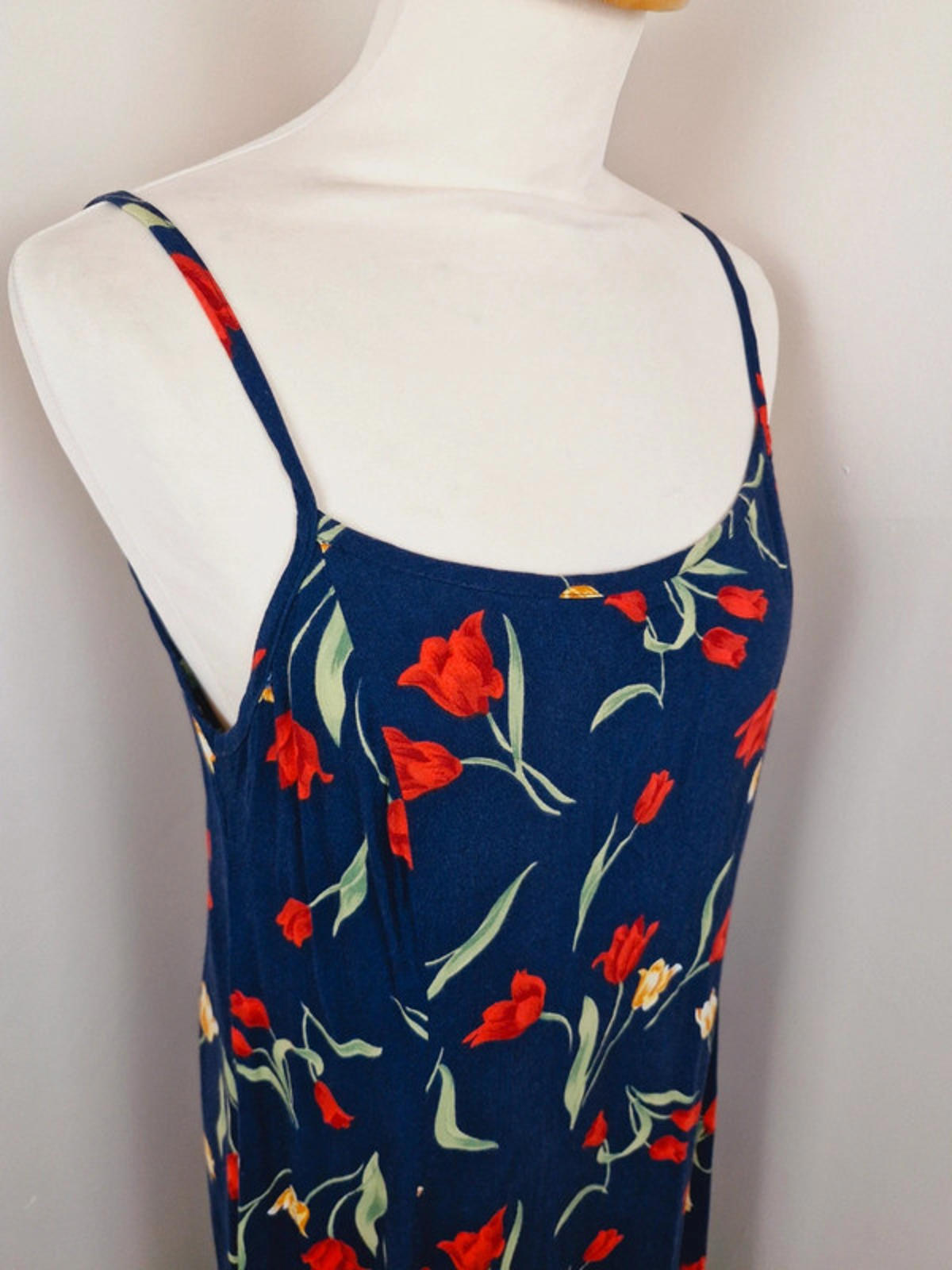 Long Tulip Slip Dress M