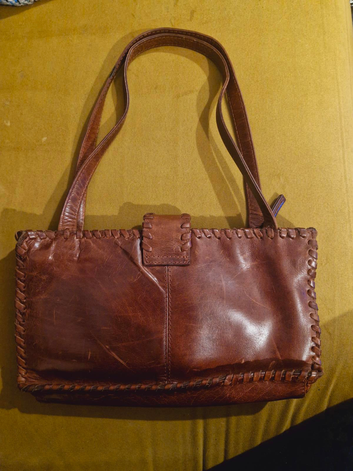 Leather Shoulder Bag
