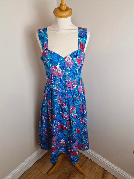 Midi Vintage Sundress S