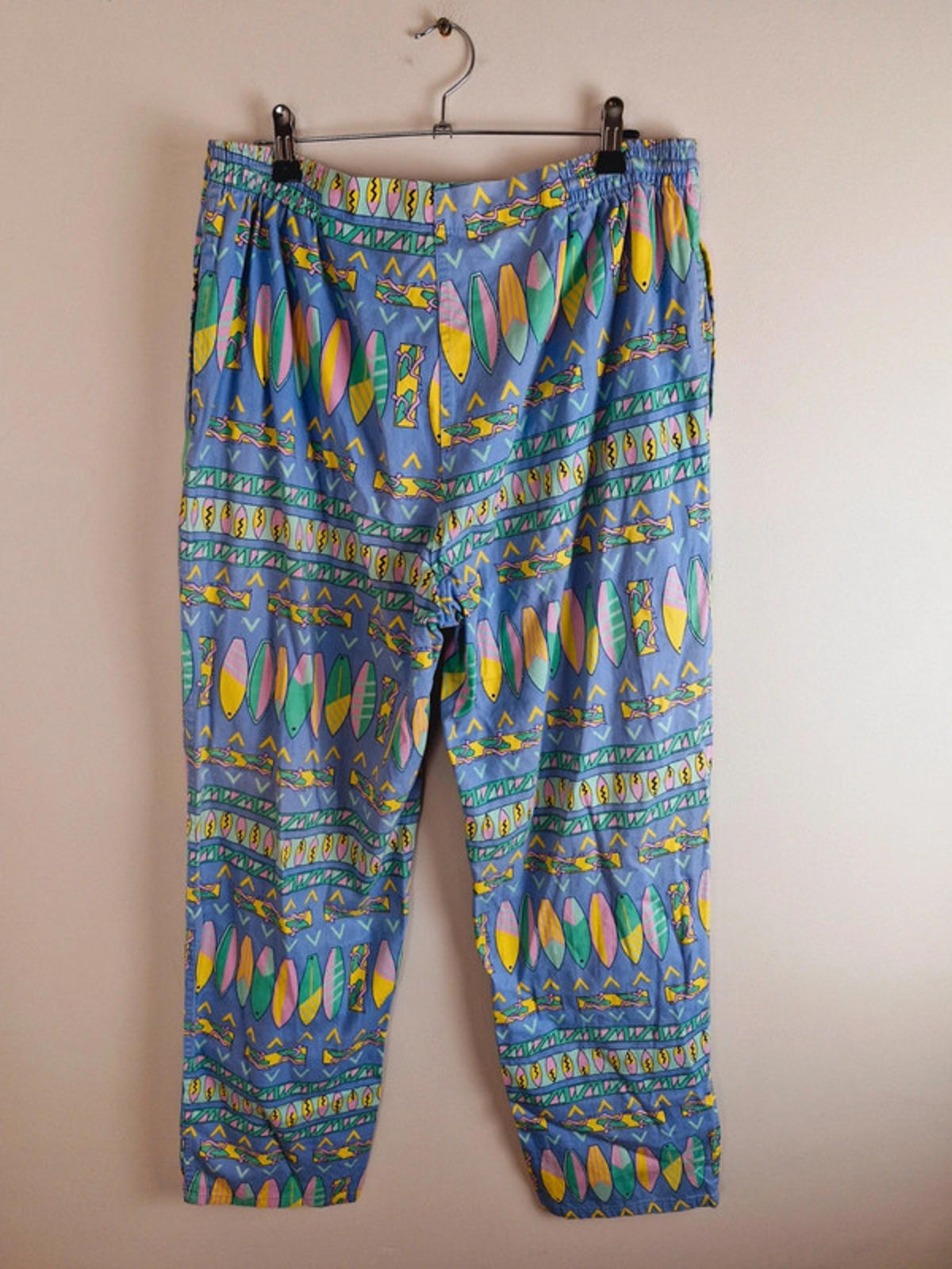 Funky Cotton Trousers L