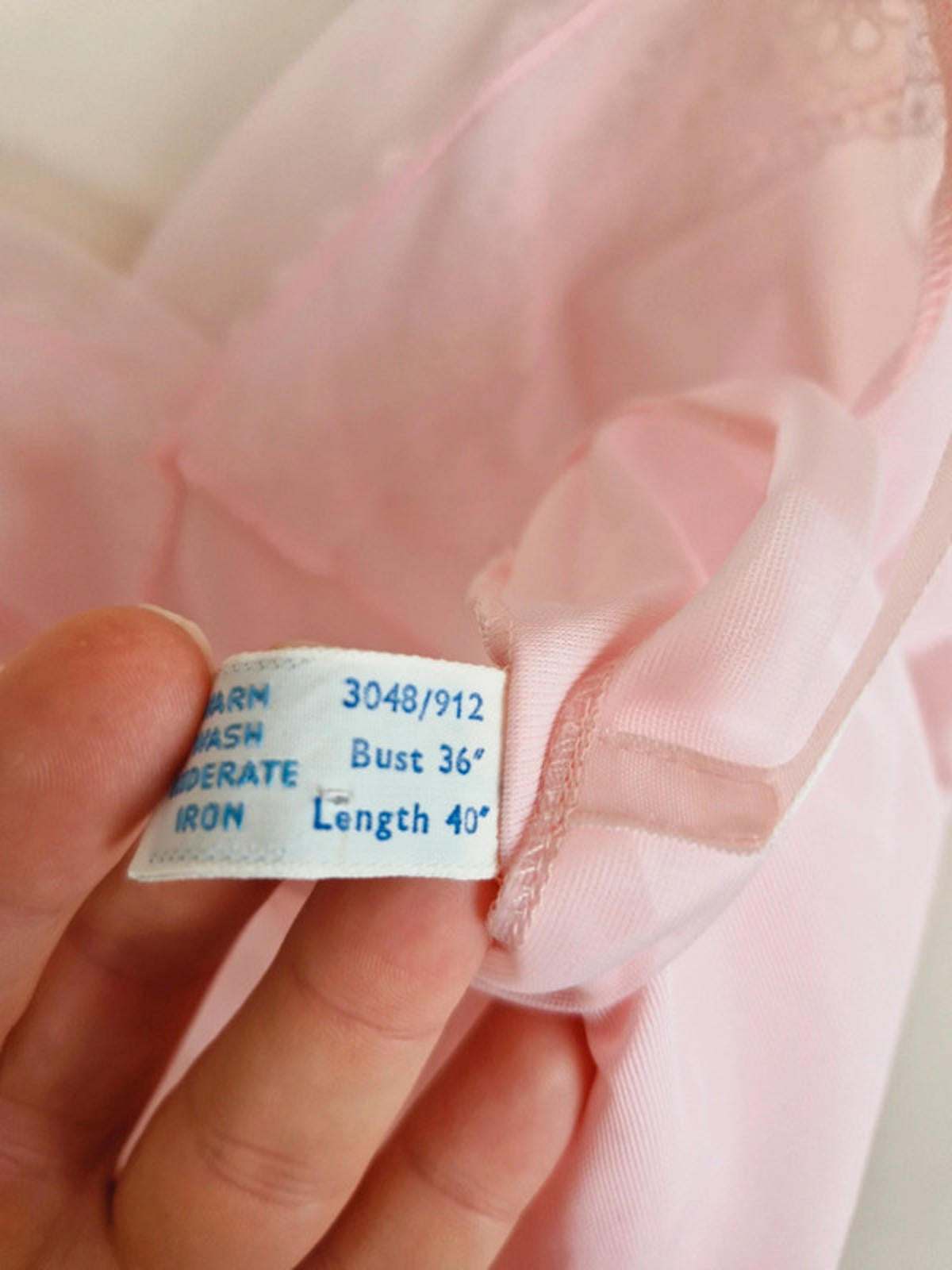 1960s Night Slip Dress S UK8