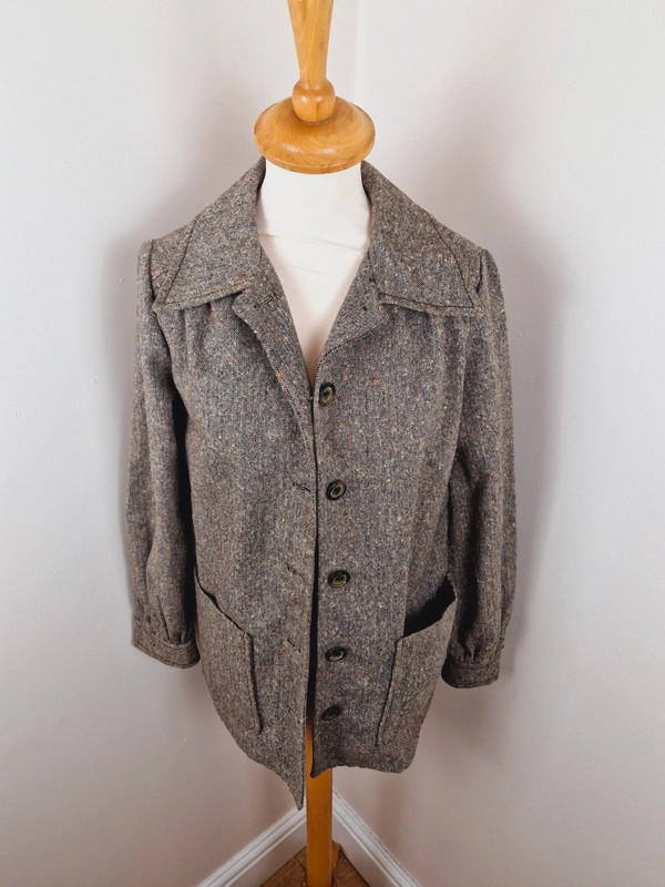 1970s Belted Jacket M