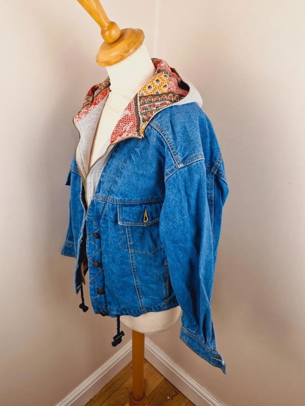 90s Denim Jacket S M
