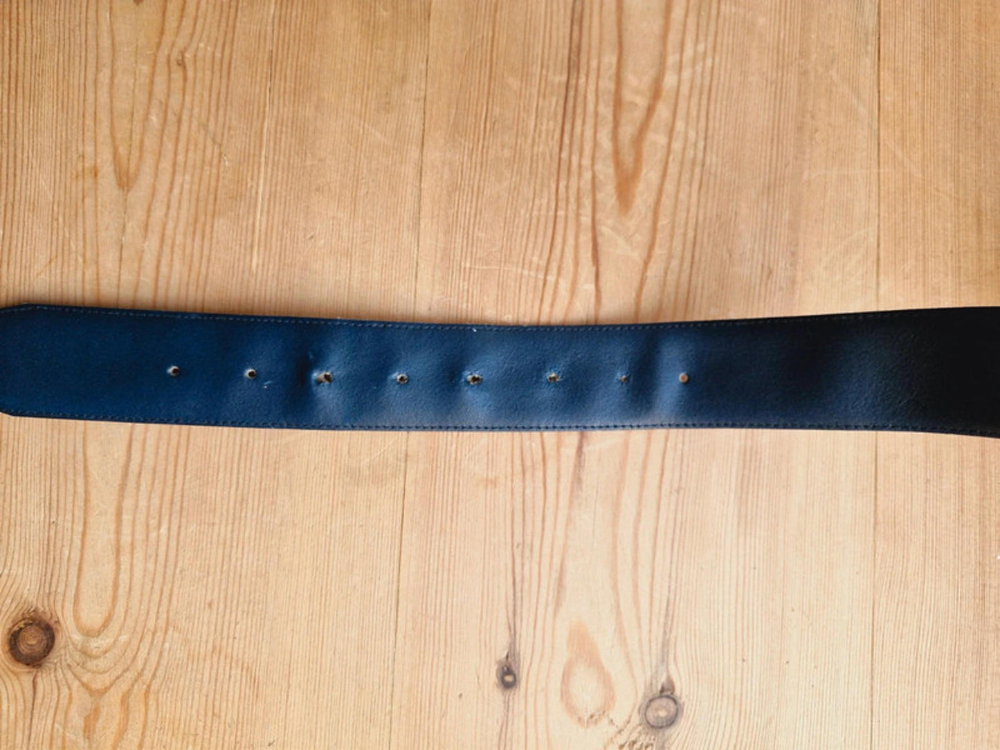 Western Leather Belt Silver Buckle