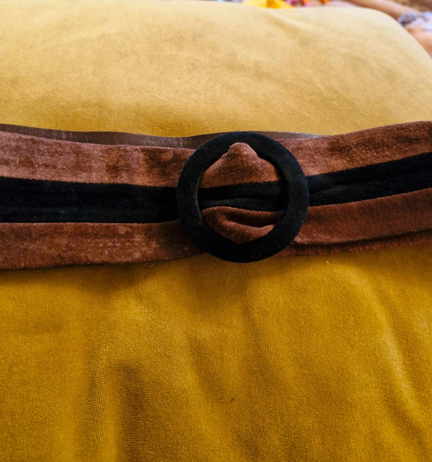 Jaeger 1970s Leather Belt