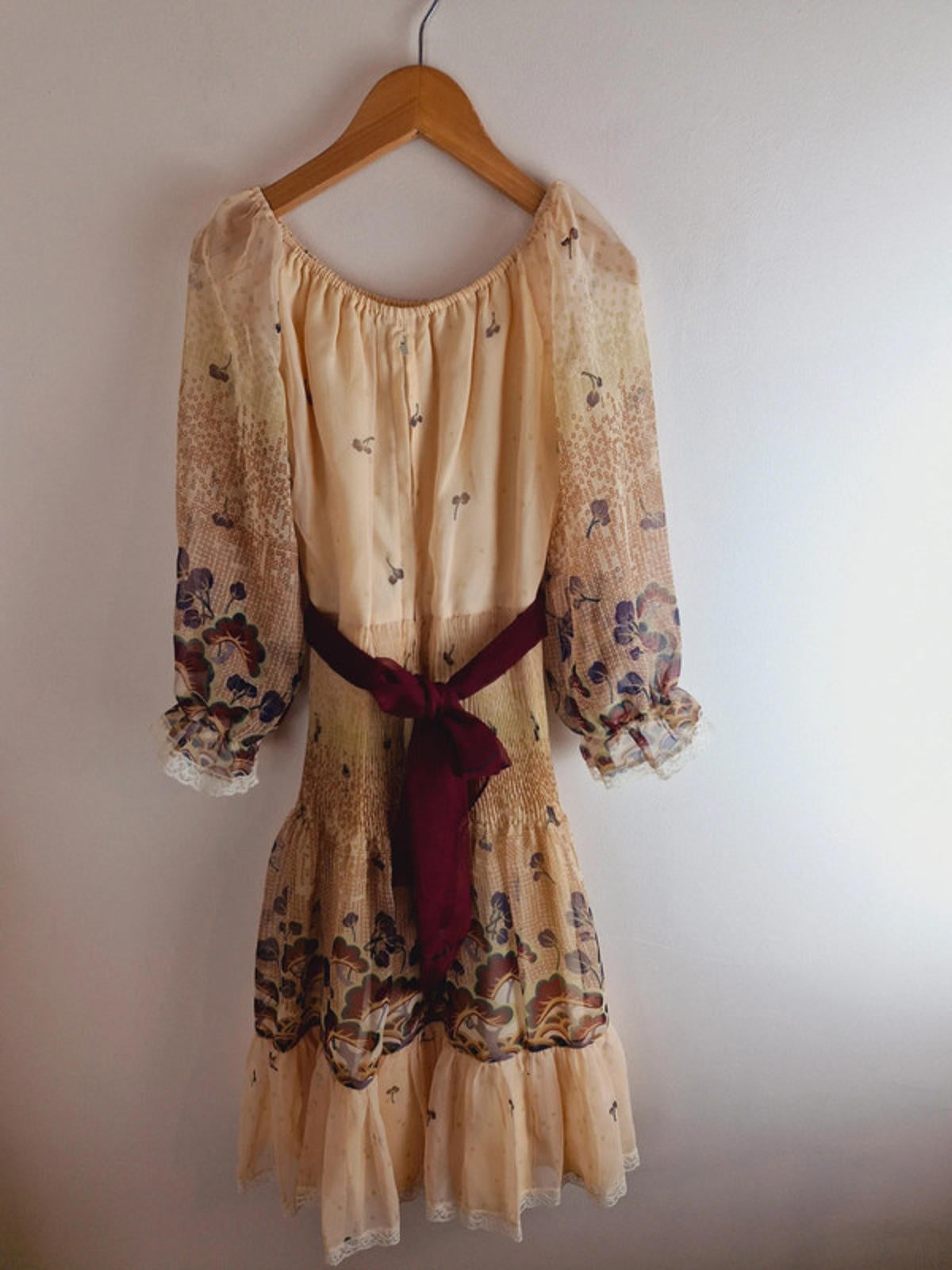 1970s Long Dress Age 7