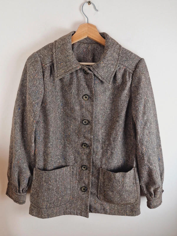 1970s Belted Jacket M