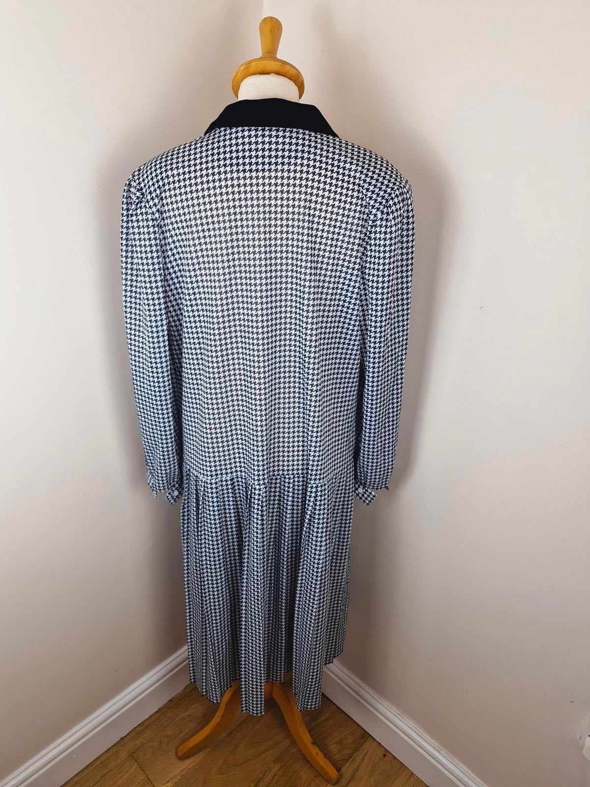 1980s Midi Dress XL