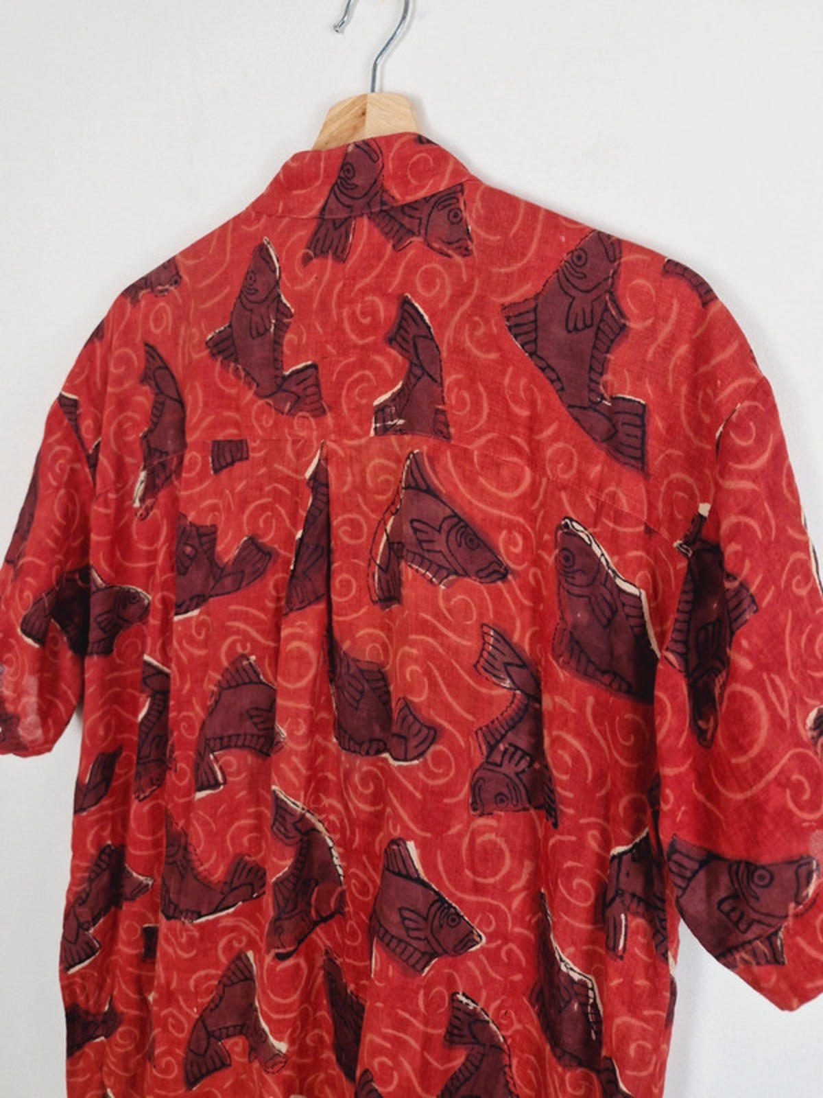 Anokhi Block Print Cotton Shirt S UK10