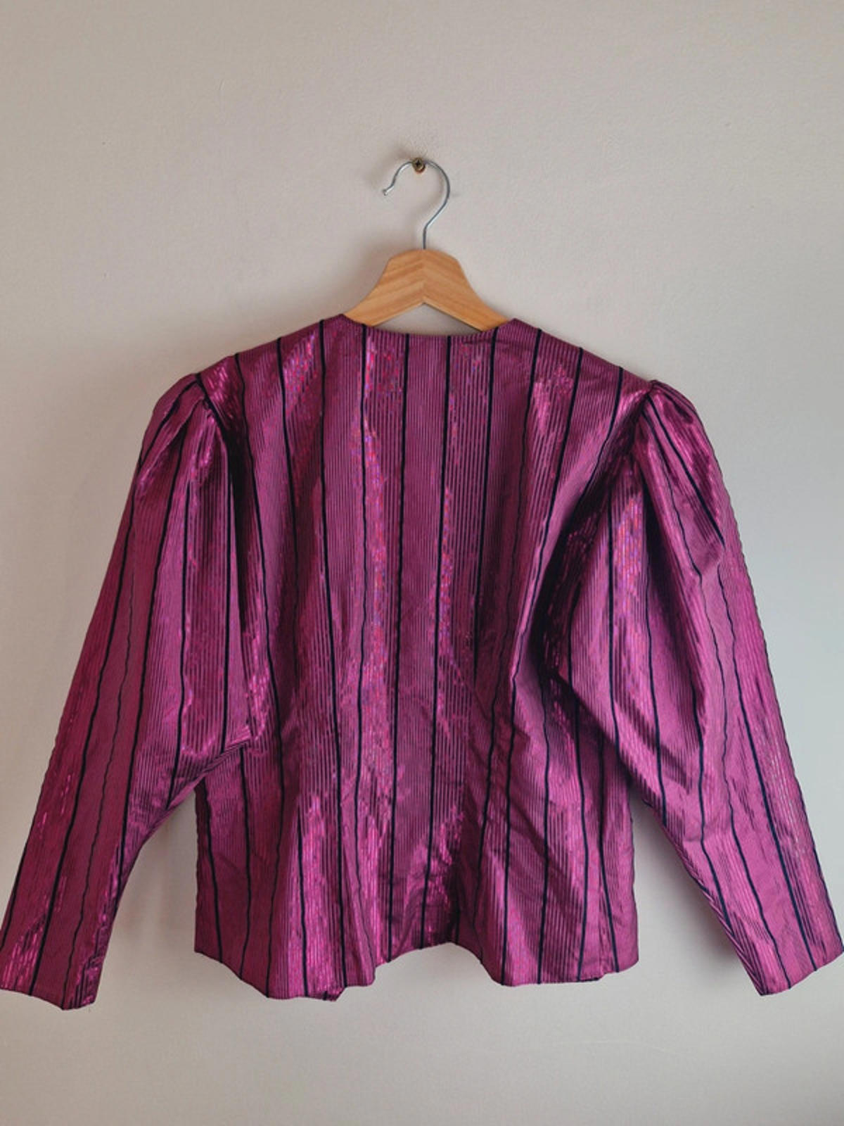 Pink Metallic Jacket UK8 S