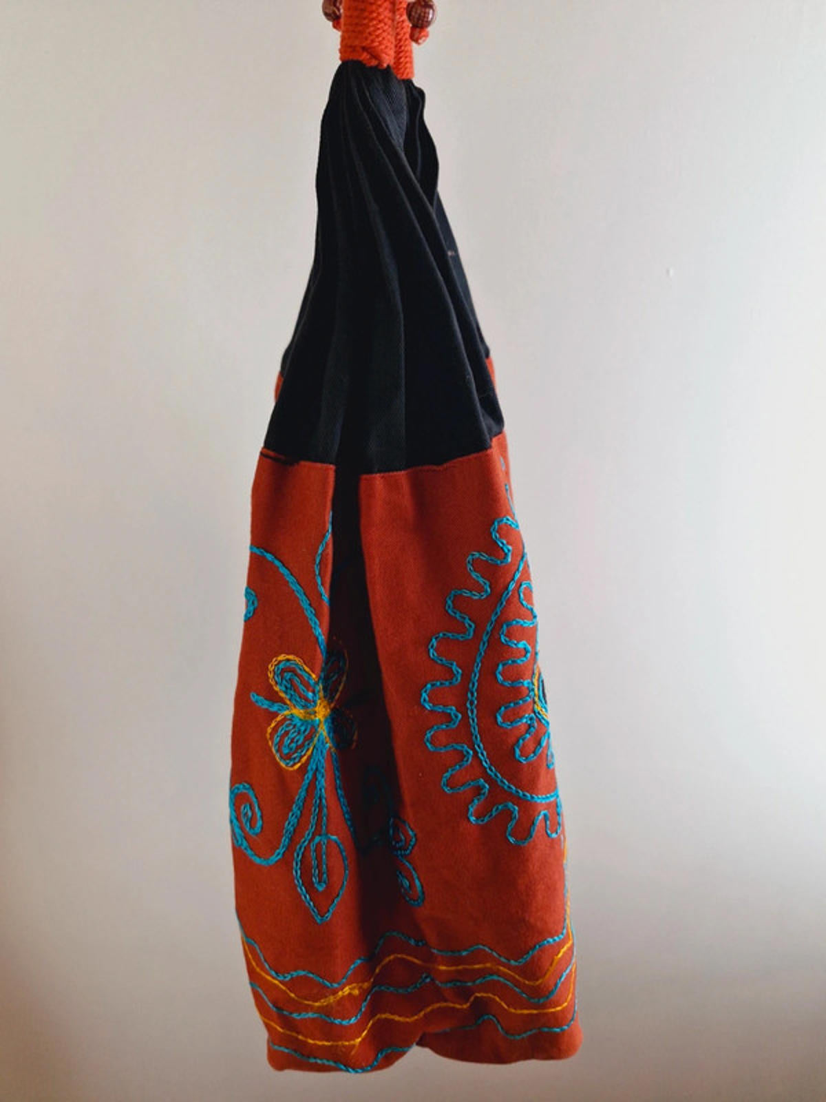Embroidered Boho Bag