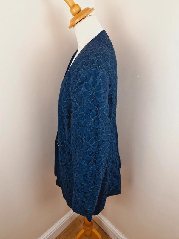 1990s Lace Blazer XXL UK20