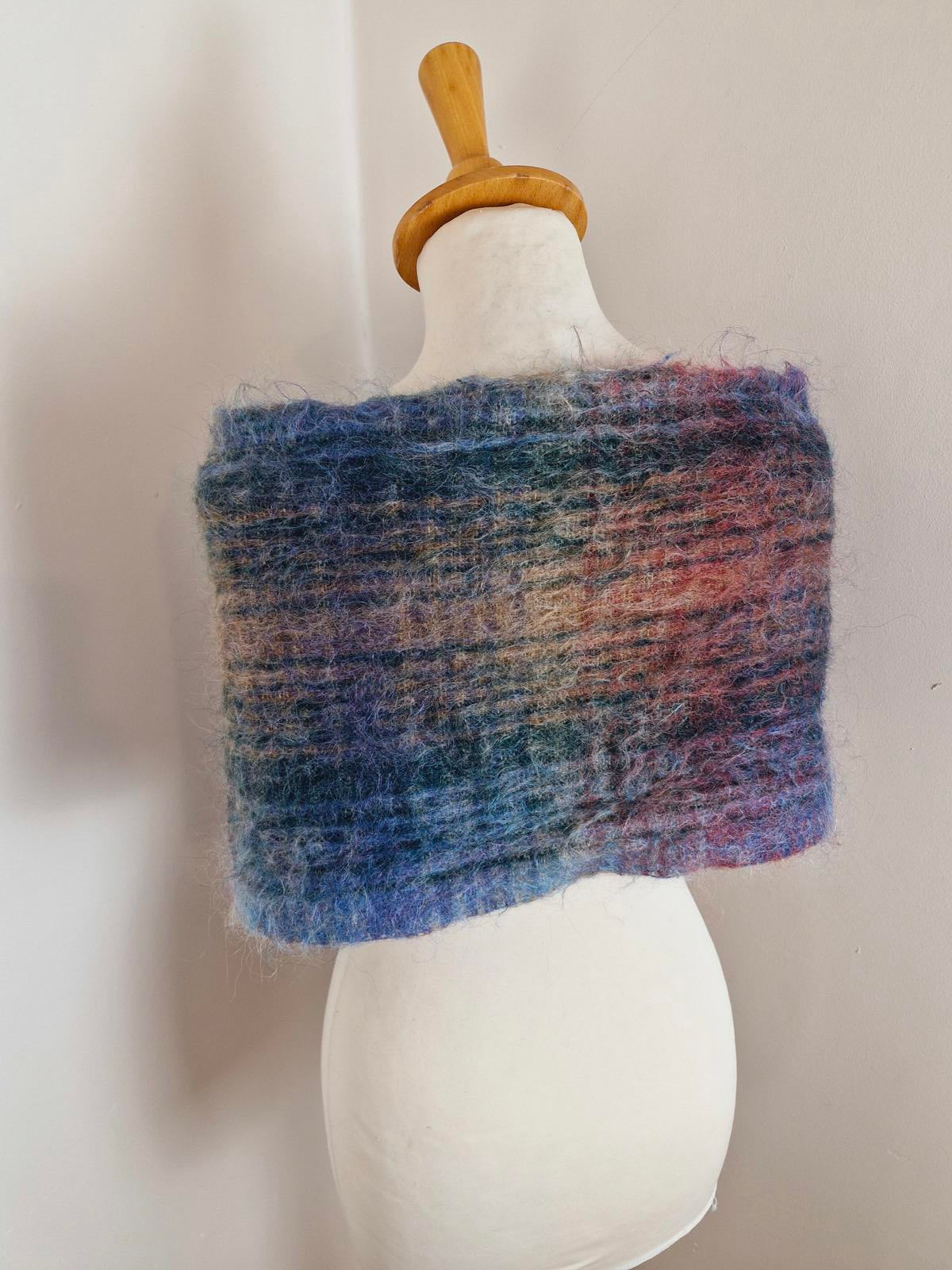 Mohair Pastel Scarf