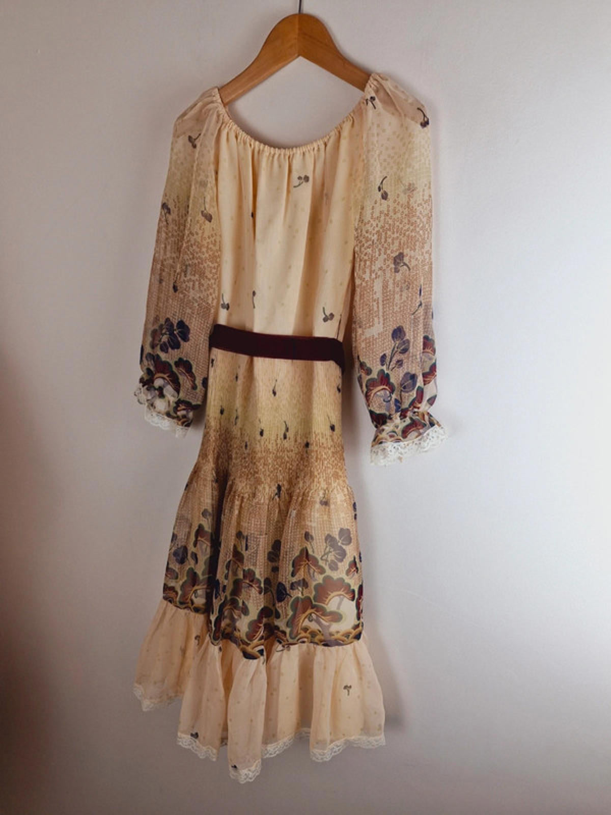 1970s Long Dress Age 7