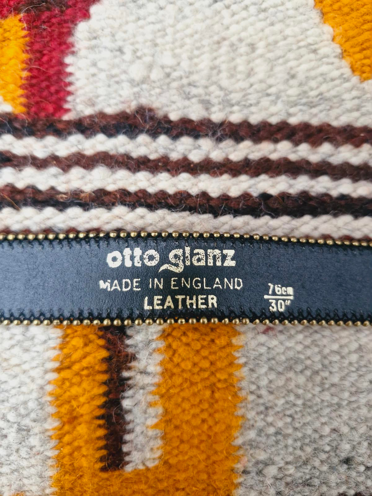Otto Glanz Leather Belt
