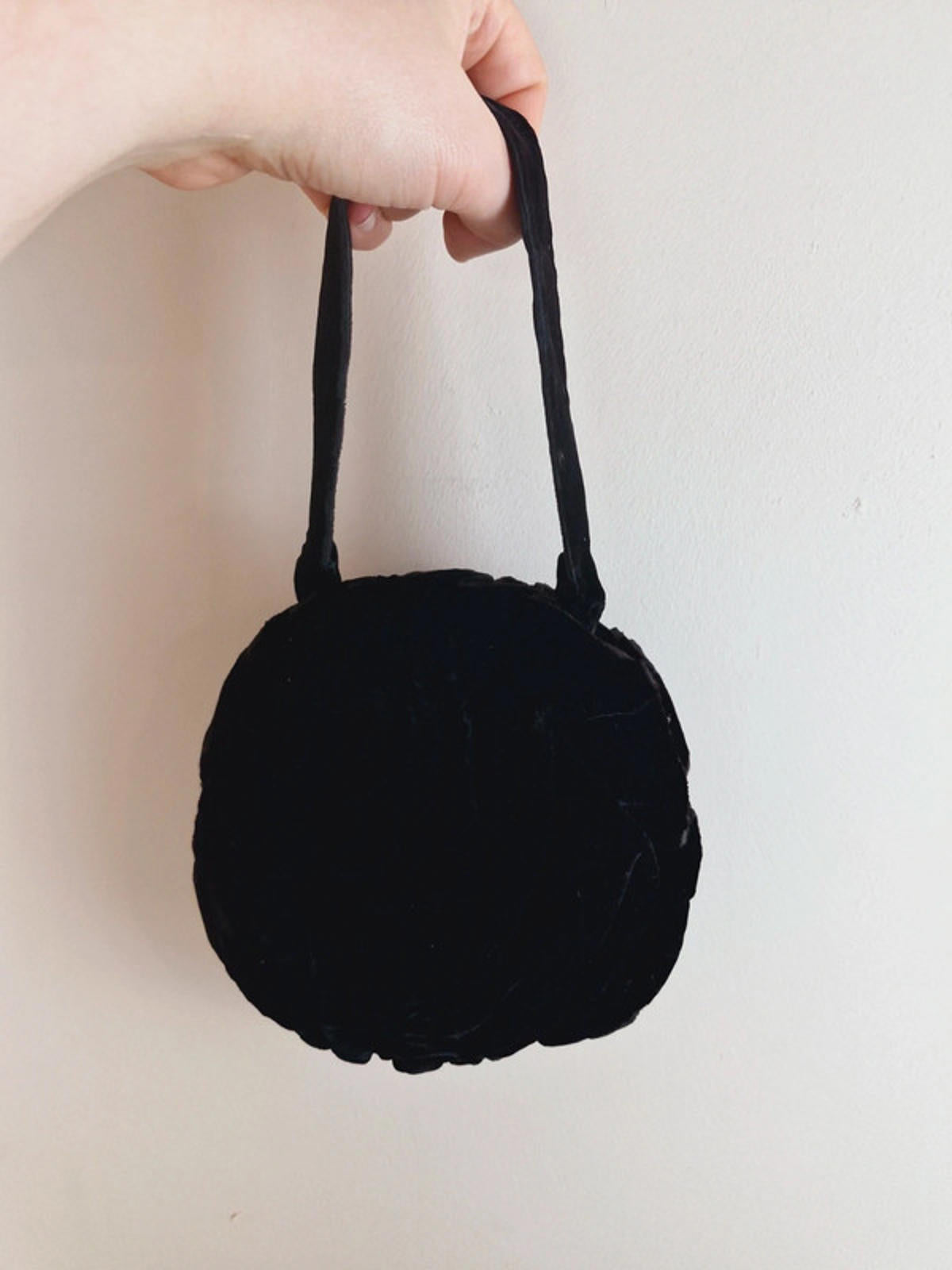 1940s Velvet Handbag