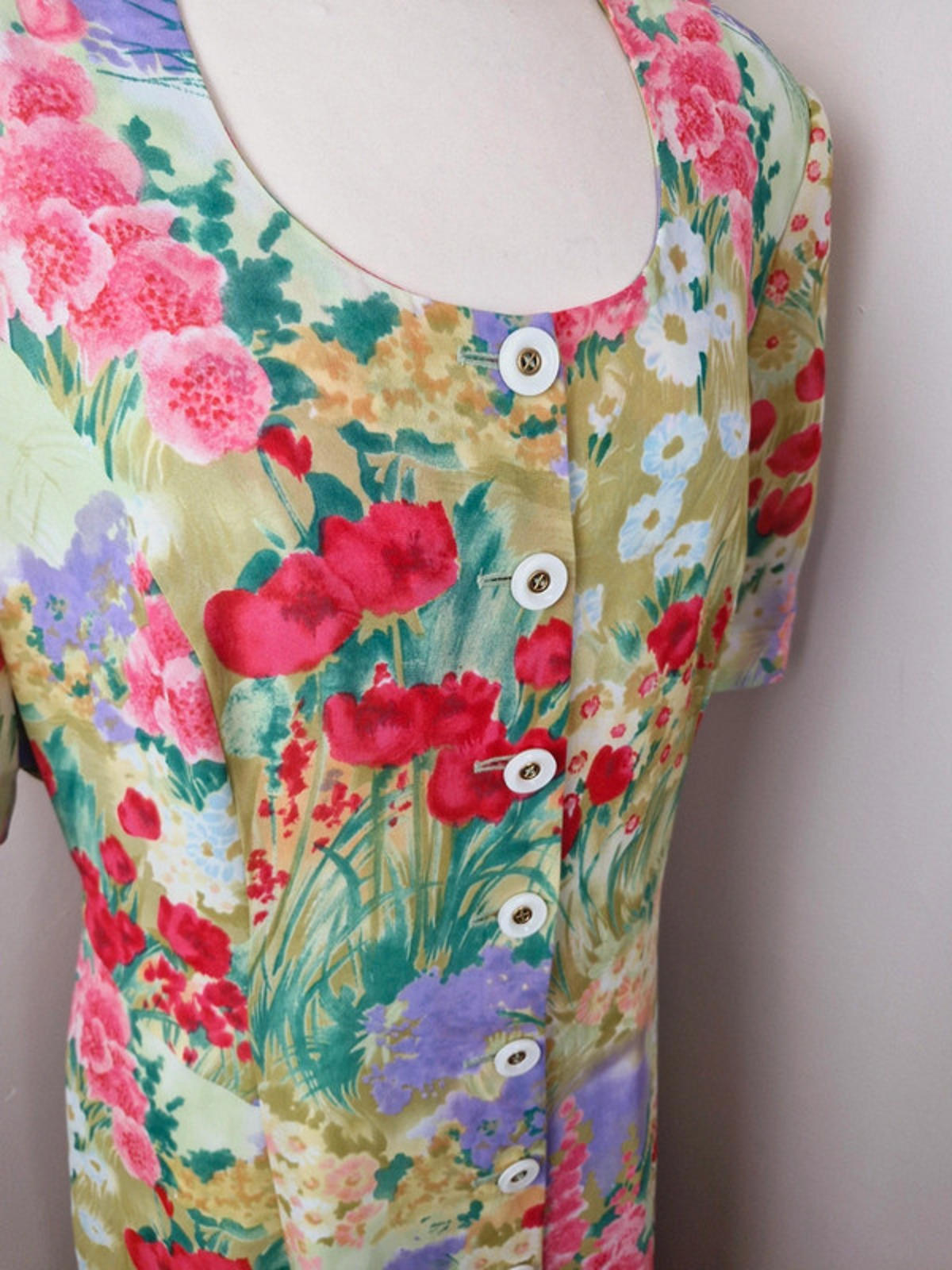 Midi Floral Dress XL UK18