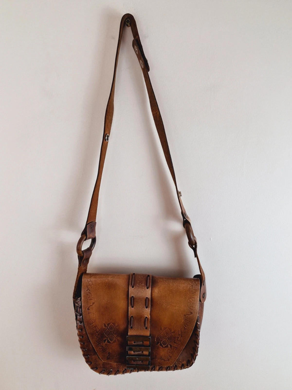 Leather Boho Handbag