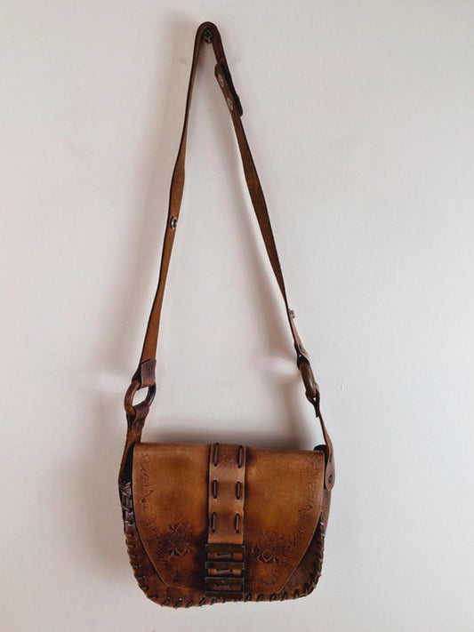 Leather Boho Handbag
