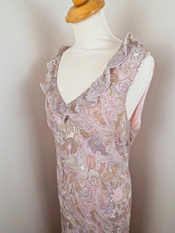 Paisley Slip Dress XL UK18