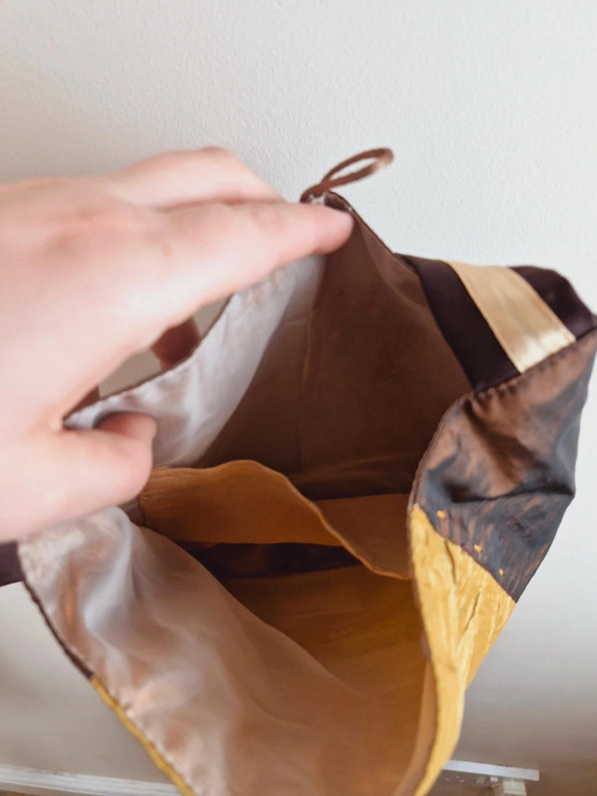 Handmade Satin Bag