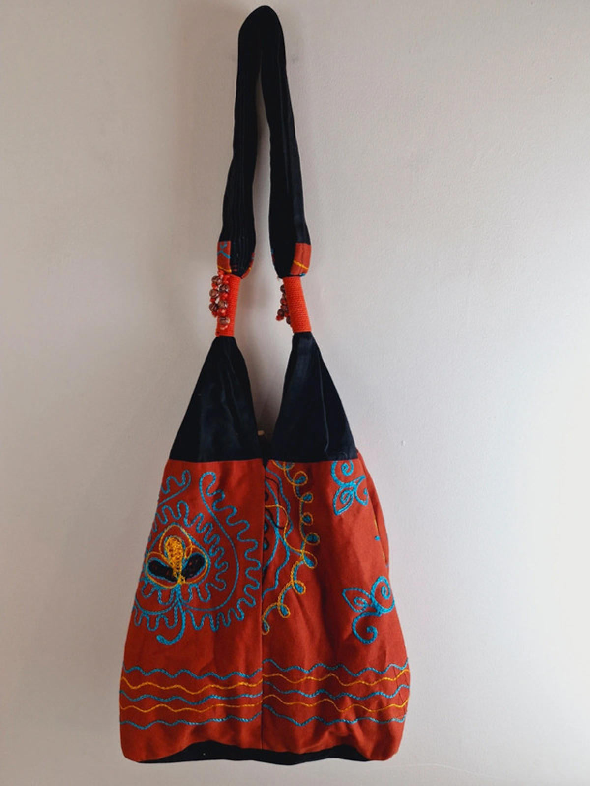 Embroidered Boho Bag
